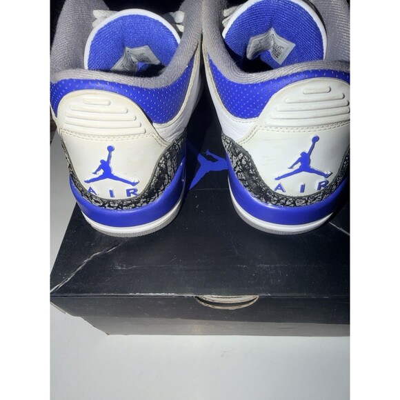 Nike Air Jordan 3 Retro Mid Racer Blue Elephant Skin CT8532-145 Mens Sz 8 W/box main image 8